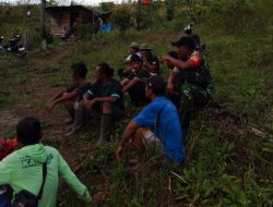 Babinsa Bincang Santai Bersama Warga Binaan