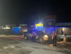 Patroli Blue Light Rutin, Polres Humbahas Hadirkan Rasa Aman di Tengah Masyarakat