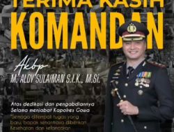 Komunitas Media Online Baramakassar Sampaikan Selamat dan Sukses kepada AKBP M. Aldy Sulaiman atas Amanah Jabatan Baru