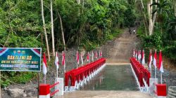 Pembangunan Jembatan Modular 24 Meter di Nias Utara Rampung