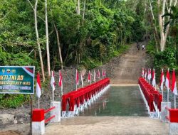Pembangunan Jembatan Modular 24 Meter di Nias Utara Rampung