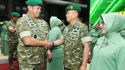 Pimpin Laporan Korps 45 Pati TNI AD, Kasad Tekankan Amanah Kepemimpinan