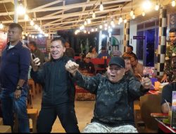 Kodim 0210/TU Bersama Masyarakat Gelar Nobar Sepak Bola Gembira Piala Dunia 2026, Spanyol Taklukan Belgia 