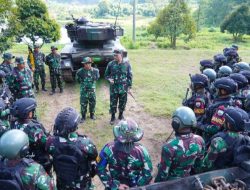Tinjau UST Pleton Yonkav 6/NK, Pangdam I/BB Tekankan Profesionalisme dan Faktor Keamanan