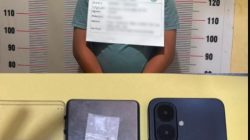 BJT Ditangkap Tim Drugs Wolf Satres Narkoba Polres Toba di Pinggir Jalan Pasar Tambunan