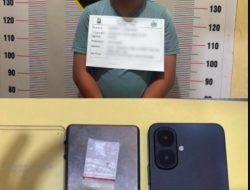 BJT Ditangkap Tim Drugs Wolf Satres Narkoba Polres Toba di Pinggir Jalan Pasar Tambunan