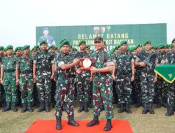 Pangdam I/BB Tinjau Marshalling Area Yonif TP 902/SPG, Tekankan Disiplin dan Kesiapan Prajurit