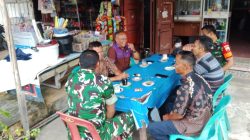 Babinsa Sertu Pane Jalin Komunikasi dan Pantau Wilayah Binaan 