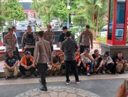 11 Juru Parkir Liar Diamankan Ditkrimum Polda Sumut di Seputaran Jalan Sisingamangaraja dan Brigjen Katamso