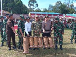 Kapolres Humbahas Hadiri Pembukaan TMMD Ke-129 Tahun 2026, TNI-Polri Bersinergi Dukung Pembangunan Desa di Sijarangon Dua 