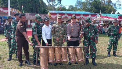 Kapolres Humbahas Hadiri Pembukaan TMMD Ke-129 Tahun 2026, TNI-Polri Bersinergi Dukung Pembangunan Desa di Sijarangon Dua 