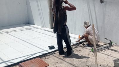 Progres Pembangunan KDKMP di Desa Matio Balige di 64,75 Persen 