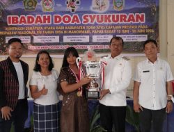Kontingen Toba Harumkan Nama Sumut di Pesparawi Nasional XIV, Pemkab Gelar Ibadah Syukur