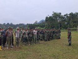 Apel Pagi Awali Semangat Satgas TMMD ke 129 di Hari Kedua, Jadikan Pondasi Pengabdian
