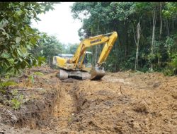 Progres Pembukaan Jalan TMMD ke 129 Kodim 0210/TU di Hari Kedua Capai 32,07 Persen 
