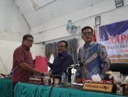 DPRD Toba Sampaikan Hasil Pembahasan Badan Anggaran 2025 dan Pembahasan Ranperda Perubahan Pajak Daerah dan Retribusi Daerah