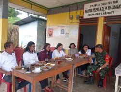 Pelda R Siringoringo Jalin Komunikasi Yang Baik dengan Perangkat Desa Aruan 
