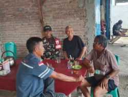 Babinsa Serda D Sigalingging Jalin Keakraban Bersama Warga Binaan 