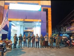 Sinergi TNI-Polri dan Ormas Gelar Patroli Malam Bersama Jaga Keamanan di Wilayah Balige 