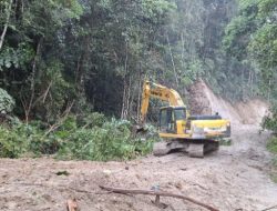 Hari Kelima Program TMMD Ke 129 Kodim 0210/TU di Desa Sijarango Tunjukan Progres Signifikan