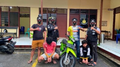 Gerak Cepat Polsek Balige Tangkap 2 Pelaku Curanmor di Lokasi Berbeda 