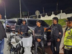 Malam Hari Jadi Sasaran Patroli, Tim Resmob Sat Reskrim Polres Simalungun Sisir Jalur Lintas Sumatera Hingga Dini Hari