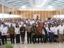 Kapolres Simalungun Dampingi Kunjungan Kerja Wamenkes RI, Tinjau Langsung Skrining TBC Terintegrasi Program Cek Kesehatan Gratis di Parapat