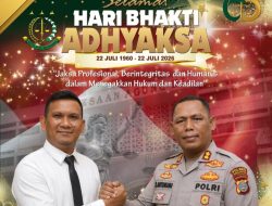 Kapolres Simalungun Sampaikan Selamat Hari Bhakti Adhyaksa Ke-66