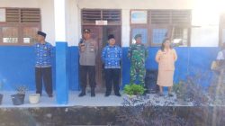 Batuud Koramil 15/Habinsaran Hadiri Upacara Hari Anak Nasional ke 42 di SMPN 1 Habinsaran 