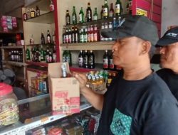 Polisi Tindak Peredaran Minuman Beralkohol Tanpa Izin di Simpang Pemda Medan