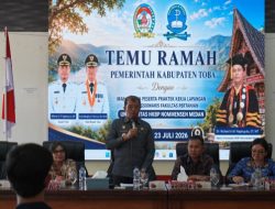 Mahasiswa Pertanian UHN Medan PPL di Toba, Wabup Minta Mahasiswa Seriusi Sektor Pertanian