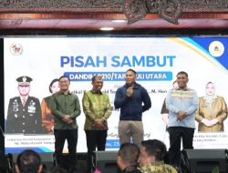 Kapolres Toba Hadiri Pisah Sambut Dandim 0210/TU 