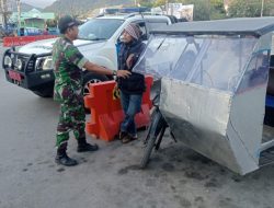 Babinsa Serka AR Situmorang Ingatkan Abang Betor Selalu Berhati-Hati dan Tertib Berlalulintas 
