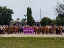 Police Goes to School Kapolsek Dobana Jadi Inspektur Upacara, Tanamkan “Character is More” Kepada Pelajar
