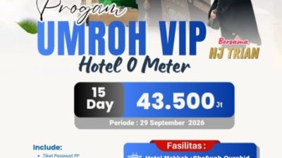 Umroh Makin Nyaman dan Khusyuk, PT Annisa Ahmada Travelindo Tawarkan Paket VIP 15 Hari