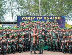 Pangdam I/BB Kunjungi Yonif TP 954/Naga Berkisar, Perkuat Profesionalisme dan Semangat Pengabdian Prajurit
