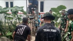 Satgas TMMD Ke 129 Kodim 0210/TU Bangun Sumur Bor Untuk Masyarakat Dusun 6 Janji Matogu Desa Sijarango