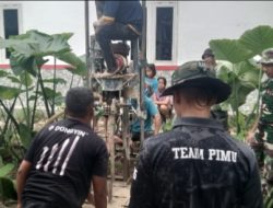 Satgas TMMD Ke 129 Kodim 0210/TU Bangun Sumur Bor Untuk Masyarakat Dusun 6 Janji Matogu Desa Sijarango