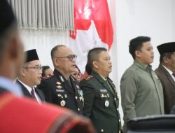 Rapat Paripurna HUT ke-23 Humbahas, Polres Siap Dukung Program Pembangunan Daerah