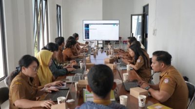 Tingkatkan Layanan Digital, Kominfo Toba Melatih Pengelola Website OPD