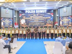 Kapolda Sumut Serahkan Penghargaan ZI dan Pelayanan Prima kepada Satker Berprestasi