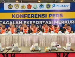 Kantor Wilayah Bea Cukai Jawa Timur I, Bea Cukai Tanjung Perak, dan Polri Berhasil Gagalkan Ekspor Ilegal 3,4 Ton Merkuri Cair 