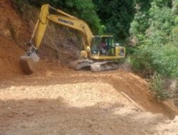 Memasuki Hari Ke Lima Belas, Progres Pembukaan Jalan TMMD Ke 129 Kodim 0210/TU Capai 79,25 Persen