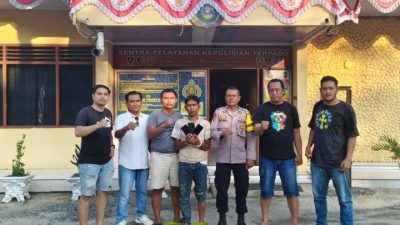 Hanya 4 Jam! Polsek Gunung Malela Ringkus Maling Yang Masuk Rumah Warga Dini Hari, Tiga HP dan Dua Tabung Gas Berhasil Diamankan