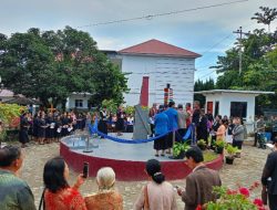 Babinsa Koramil 16/Laguboti Hadiri Acara Dies Natalis ke -92 Sekolah Tinggi Bibelvrouw HKBP