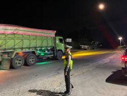 Patroli Blue Light Malam Minggu Jaga Situasi Kamtibmas di Kabupaten Toba Tetap Kondusif