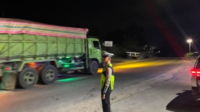 Patroli Blue Light Malam Minggu Jaga Situasi Kamtibmas di Kabupaten Toba Tetap Kondusif
