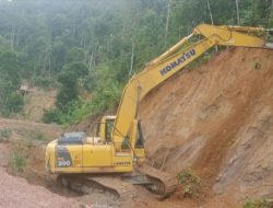 Pembukaan Jalan Sepanjang 5.300 Meter Program TMMD Ke-129 Kodim 0210/TU Capai 86,79%.