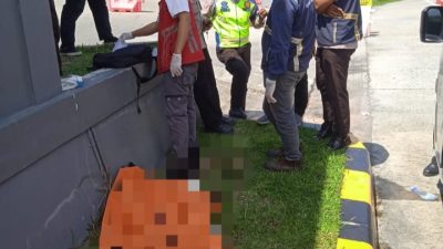 Reaksi Cepat Polsek Dolok Batu Nanggar Tangani Penemuan Mayat Penumpang Bus di Pintu Tol Sinaksak
