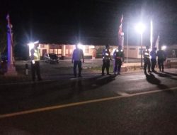 Sat Lantas Polres Simalungun Patroli Malam Jalur Siantar-Parapat, Antisipasi Balap Liar dan Kejahatan Jalanan Diakhir Pekan